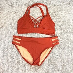 6for$20❤️bundle item! Elegant Rust Bikini Set